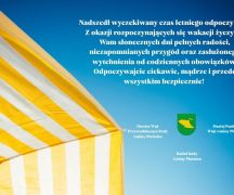 Zdjęcie - Bezpiecznych wakacji