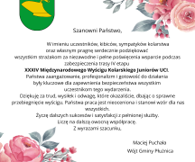 Zdjęcie - Podziękowania