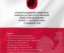 Zdjęcie - Uroczyste obchody Święta Niepodległości