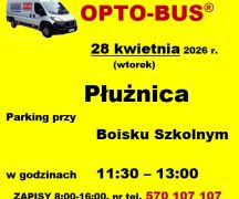 Zdjęcie - Bezpłatne badanie wzroku – OPTO-BUS! 