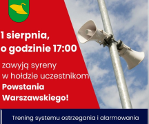 Zdjęcie - 1 sierpnia o godz. 17:00 zawyją syreny alarmowe. To trening i hołd dla Powstańców Warszawskich