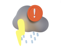 Zdjęcie - Ostrzeżenie meteorologiczne o burzach