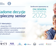 Zdjęcie - Październik miesiącem seniorów w ZUS – startuje kolejna edycja Dni Seniora