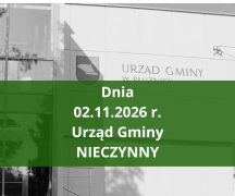 Zdjęcie - Ważny komunikat - praca Urzędu