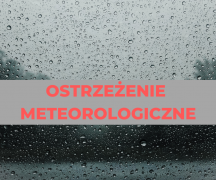Zdjęcie - Uwaga! Intensywne opady deszczu!