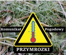 Zdjęcie - Ostrzeżenie meteorologiczne - przymrozki
