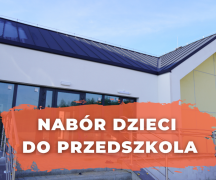 Zdjęcie - Nabór dzieci do Przedszkola Gminnego w Płużnicy