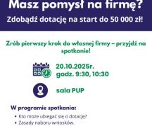 Zdjęcie - Jeśli masz pomysł na własną firmę zgłoś się do PUP 