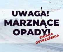 Zdjęcie - Uwaga! Marznące opady! - zmiana ostrzeżenia