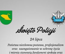 Zdjęcie - Życzenia z okazji Święta Policji
