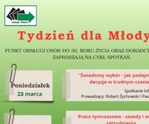 Zdjęcie - Jesteś osobą do 30. roku życia? Szukasz pracy, pomysłu na siebie albo chcesz zwiększyć swoje szanse na rynku pracy?