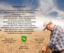 Zdjęcie - Życzenia z okazji Dnia Rolnika