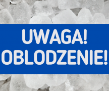 Zdjęcie - Uwaga! Oblodzenie!