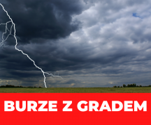 Zdjęcie - Uwaga! Burze z gradem!