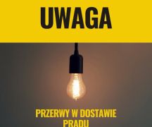 Zdjęcie - Planowane wyłączenia prądu