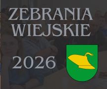 Zdjęcie - Harmonogram zebrań wiejskich w Gminie Płużnica w 2026 r.