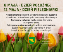 Zdjęcie - Życzenia dla Położnych i Pielęgniarek