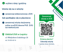 Zdjęcie - Rezerwuj wizyty w Zakładzie Ubezpieczeń Społecznych i wygodnie załatwiaj swoje sprawy 
