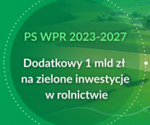 Zdjęcie - Zwiększenie budżetu na inwestycje środowiskowe w rolnictwie
