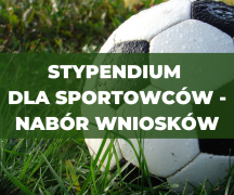 Zdjęcie - Stypendium dla sportowców - nabór wniosków!