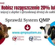 Zdjęcie - Ekoschemat „Dobrostan zwierząt” Dodatkowe pieniądze dla hodowców z QMP – tylko do 15 maja!