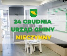 Zdjęcie - W wigilię Urząd Gminy oraz GOPS nieczynny