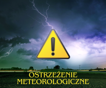Zdjęcie - Ostrzeżenie meteorologiczne o burzach