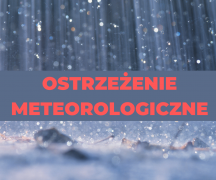 Zdjęcie - Uwaga! Intensywne opady deszczu!