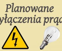 Zdjęcie - Planowane wyłączenia prądu