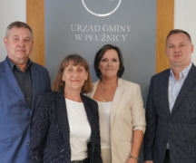 Zdjęcie - Poseł na Sejm RP Mariusz Kałużny odwiedził Urząd Gminy w Płużnicy
